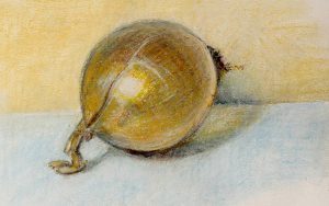Pastel on watercolor paper 2015 12"x9" Asheville, NC