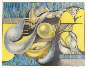 Colored Pencil on paper - 11"x14" October 1990, Bell, FL
