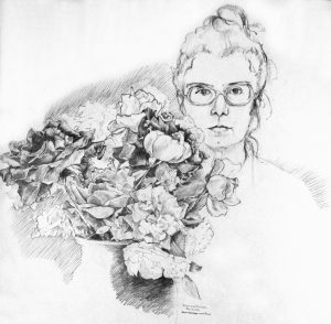 Pencil Drawing, -24"x18" - May 8, 1979, Houston,TX