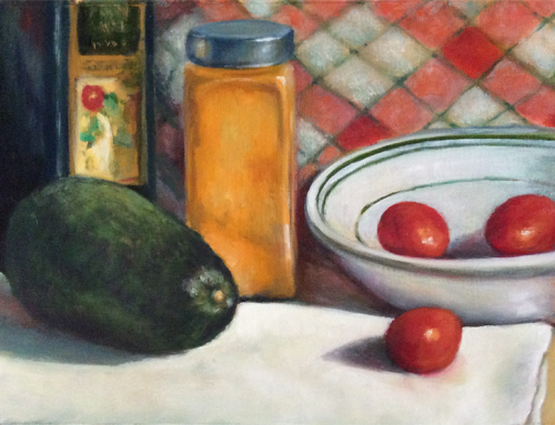 Still Life with Avocado