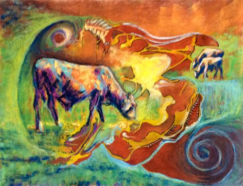 Cattle in Abstract