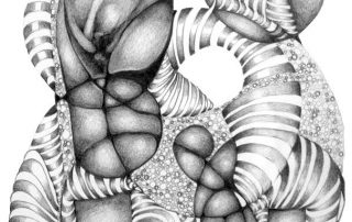 metanoia series abstract entitled arabesque I artist Rosemarie K. Robuck